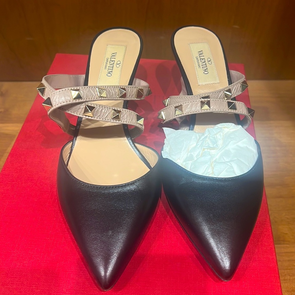 Valentino mules- brand new